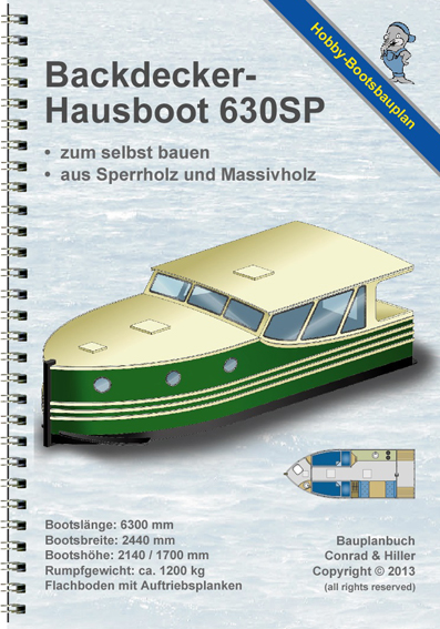 Backdecker-Hausboot 630SP